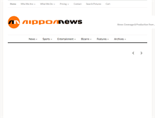 Tablet Screenshot of nipponnews.net